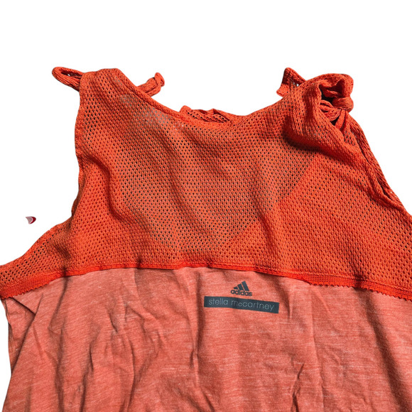 Adidas by Stella McCartney Mesh Orange Tank Size: M - Picture 5 of 5